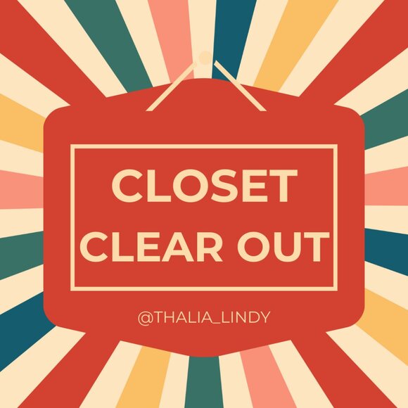 CLOSET CLEAR OUT! 10% OFF and DISCOUNTED SHIPPING - Picture 1 of 7